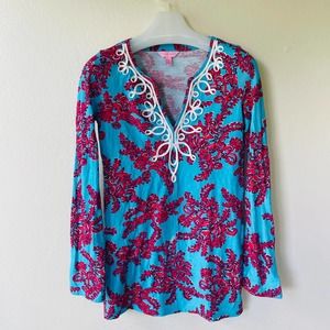 Lilly Pulitzer Size XS Tunic blouse